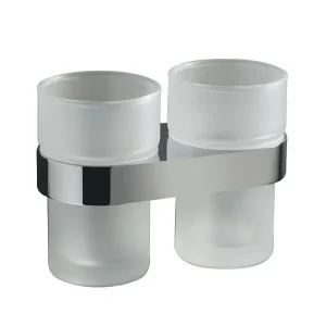 Doppelglashalter cosima verchromt f.2 Gläser VIGOUR Must-Have