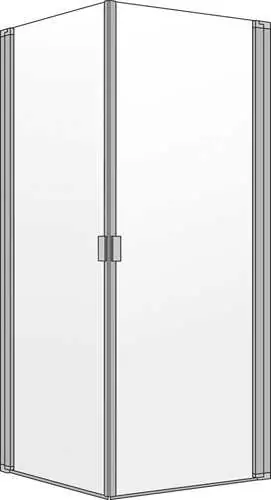 sanibel 3001-Eckdusche-Pendeltür A13 Echt