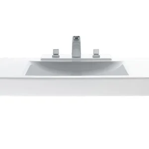Waschtisch akua 100x51.5cm weiss Pflege- PLUS VIGOUR Heißes Angebot