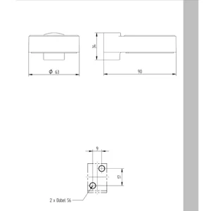 Universalhalter cosima verchromt f.Glas u.Seifenschale VIGOUR Neuheit