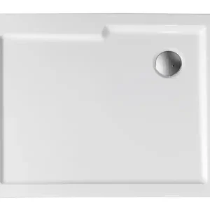 Direkt Vom Hersteller Duschwanne Acryl cosima 120x90x3cm weiss VIGOUR
