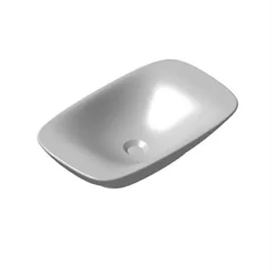 Aufsatzschale white sym.60x35cm geschl. o.HL o.ÜL PflegePLUS weiss VIGOUR Must-Have