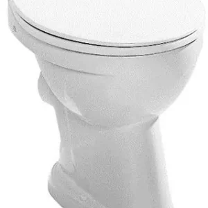 Stand-Tiefspül-WC sanibel 1001 Abgang Uni weiß Versand Am Gleichen Tag
