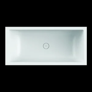 Badewanne MW white V4 freistehend 170x80cm m.Schlitzüberlauf weiss matt VI Neu