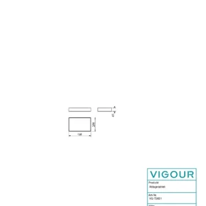 Top-Seller Ablagetablett V4 410x260x70mm Lederopt.schwarz Solo o.Komb.VIGOUR