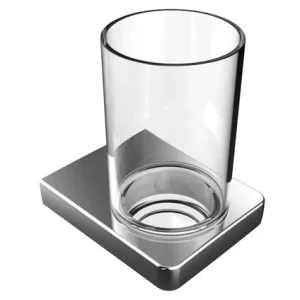 sanibel 3001 Glashalter A17 mit Kristallglas klar verchromt Rabatt