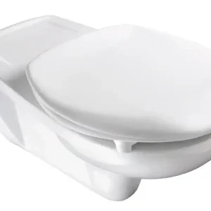 Wand-Tiefspül-WC derby med 70cm Ausl. m.verl.Spülrohr weiss Pfl.tectPLUS VIG Abverkauf