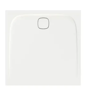 Duschwanne Mineralg.white 100x100x 2cm ohne Antirutsch weiss Abverkauf