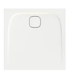 Duschwanne Mineralg.white 80x 80x 2cm ohne Antirutsch weiss Wochenendangebot
