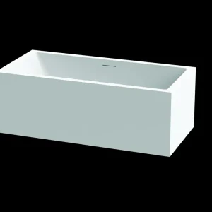 Vorwandwanne MW white V4 170x80cm 3-seit m.Schlitzüberlauf weiss matt VIGOUR Garantierte Lieferung