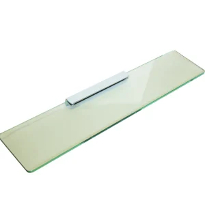 Ablage derby V3 aus Glas 600mm mit Halter verchromt VIGOUR Expressversand