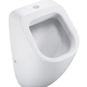 Urinal derby Zulauf oben mit Frosch Nur Heute