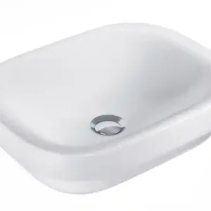 Aufsatzschale derby 50x40cm weiss VIGOUR Garantierte Lieferung
