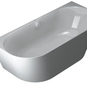 Vorwandwanne Acryl V3 180x80cm weiss Monobl.m.Überl.bef.weiss VIGOUR Preisreduziert