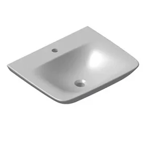 Ausverkauf Waschtisch white 60x49cm geschl. weiss PflegePLUS VIGOUR