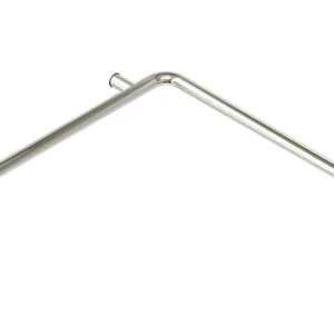 Angebot Duschhandl clivia V2 plus 764x764mm EPB rechts, Edelstahl glatt poliert, VIGOUR
