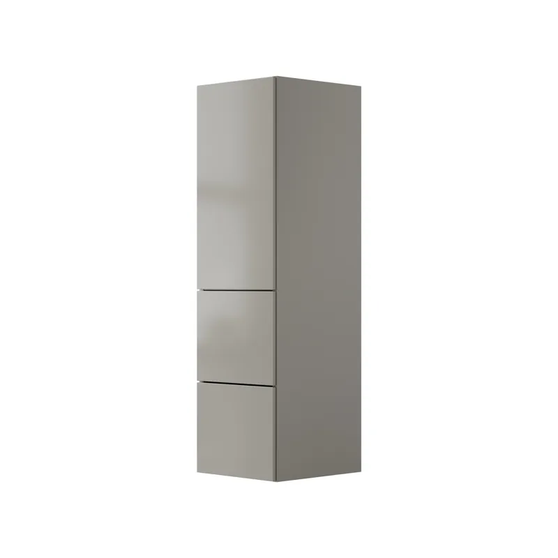 Aktuell Halbhochs.vogue Typ2 HxTxB 1060x340x300 Li.1T.2Az. PG 2 Grau HG VIGOUR