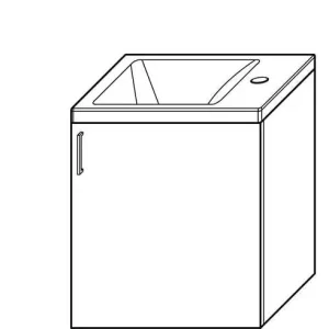 Angebot sanibel-Waschtischelement 1.1 SEEN 040