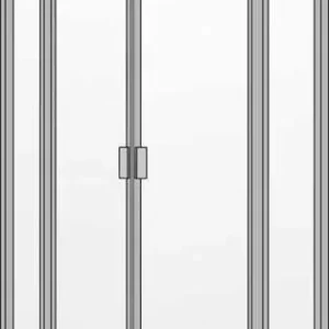 sanibel 3001-Eckdusche-Pendeltür A13 Super-Preis
