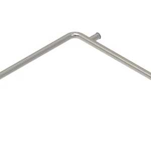 Duschhandl clivia V2 plus 764x764mm EPB links, Edelstahl matt gebürstet, VIGOUR Sofort Bestellen