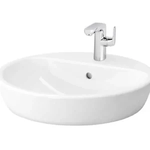 Bestseller Aufsatzwaschtisch sanibel rund 445mm mit