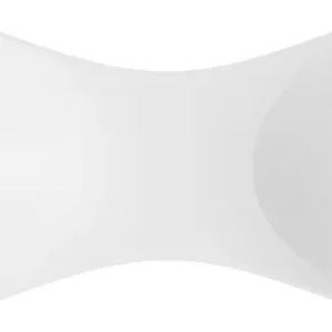 Doppel-Aufsatzschale vogue V5 130cm m.n.ver Ventil m.Ablaufab.weiss Protect Neue Ware