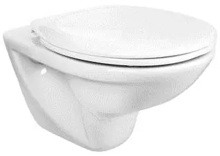 Wand-Tiefspül-WC sanibel 1001 offener Spülrand weiß Neuheit