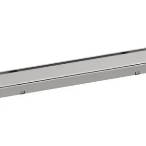 Top-Preis Fliesenrahmen 3-13mm f. Duschr. V3 m. Designrost Edelstahl gebürstet 1200mm