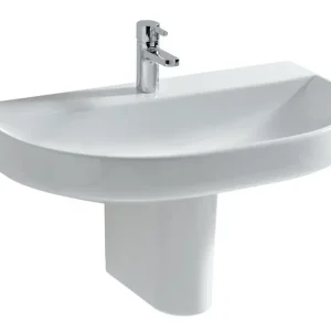 Bestseller Waschtisch cosima 90x51.5cm m.unsicht- barem Überlauf weiss VIGOUR
