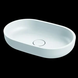 Beliebt Aufsatzschale white V4 58x38cm oval MW weiss matt VIGOUR