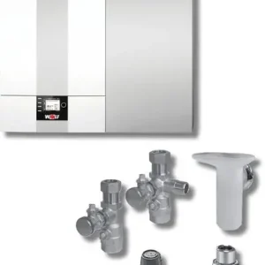 Neu Wolf CGW-2-14/100 14kW Gas-Brennwert-Zentrale, BM-2, HE-Pumpe 8615019F02