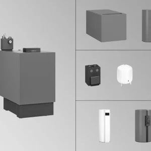 Viessmann Vitoladens 300-C 19,3kW modulierend, Z022451, 160L, 100-H, CHAA Z022451 Sale