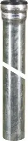 Buderus 2500 mm Entlüftungsrohr mit Muffe, DN 40, verzinkt 80128060 Rabatt