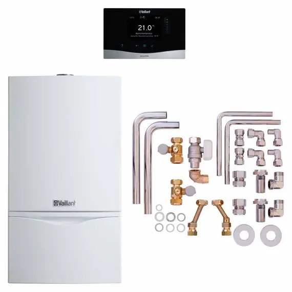 Ausverkauf Vaillant Paket 6.206/2 atmoTEC plus VCW 244/4-5 A, sensoHOME VRT 380/2, E/H 0010046388