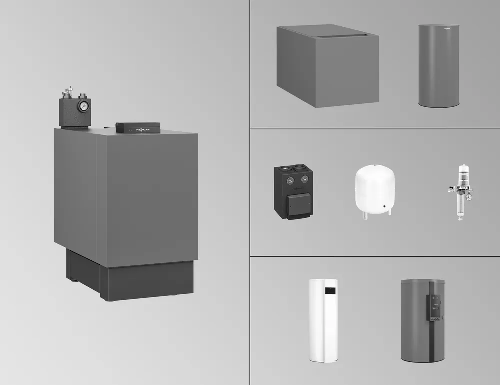 Geprüft Viessmann Vitoladens 300-C 19,3kW modulierend, Z022460, 200L, 300-H, EHAA Z022460