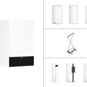 Echt Viessmann Paket Vitodens 200-W B2HH 32 kW, Um. 7″ mit Vitocell 100-V CVAB 300L Z029818
