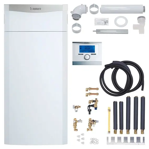 Mega-Angebot Vaillant Paket 1.407/5 ecoCOMPACT VSC 206/4-5 90 Liter, VRC 700, Abgas starr L/LL 0010029725
