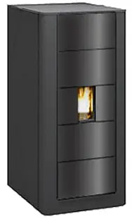 Heißes Angebot Viessmann Wodtke Pelletofen ivo.smart water+ 8 kW, Glas-Dekor black, Silbermetallic 7327805