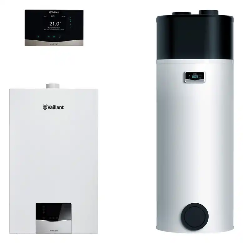 Letzte Chance Vaillant Paket 1.745/3 ecoTEC plus VC 20 CS/1-5, aroSTOR VWL BM200/5, VRC 720/3 8000016539