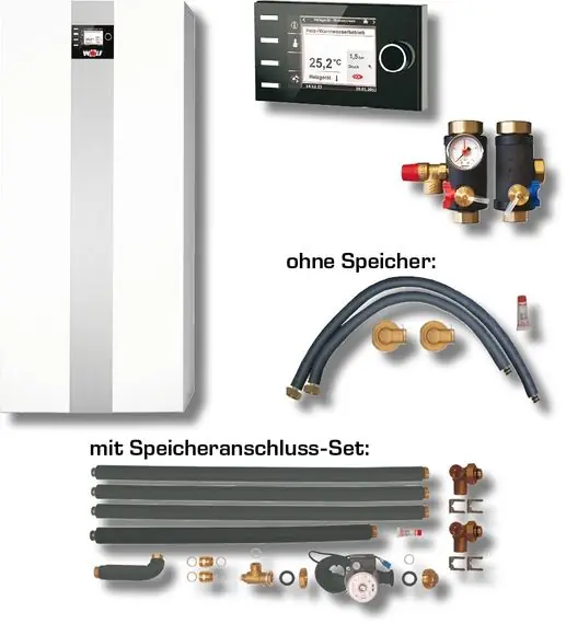 Angebot Wolf TGB-2-20 20kW Gasbrennwertkessel mit Anschluss-Set, BM-2, Heizkreis 8615761W05