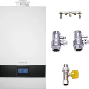 Super-Preis Buderus Gas-Brennwerttherme Logamax plus GB172i.2-20 W H, weiß 7739622501