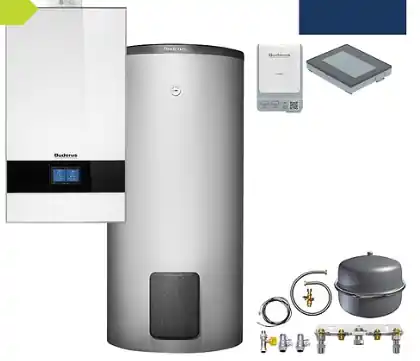 Heißes Angebot Buderus GB182i.2-35, W42, Gas-Brennwertgerät, weiß, SH290 RS-B, 277 Liter, BC400 7739622210