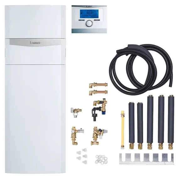 Vaillant Paket 1.334/5 ecoCOMPACT VSC 206/4-5 90 Liter, VRC 700, E/H 0010029747 Sichere Zahlung
