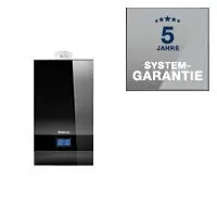 Jetzt Bestellen Buderus Gas-Brennwerttherme Logamax plus GB182i.2-20 H, W42, Speicher S120.5 S-B, schwarz 7739621361