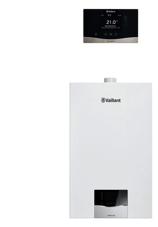 Jetzt Kaufen Vaillant Paket 1.740/3 ecoTEC plus VC 20 CS/1-5, VRC 720/3 8000016533