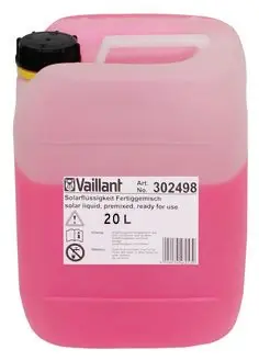 Vaillant Hochleistungs-Solarflüssigkeit Fertiggemisch 20 l Kanister 302498 Begrenztes Angebot
