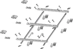 Neue Ware Buderus Aufdach Erweiterungs-Set SKT1.0/SKN4.0, senkrecht, inkl. Sparrenanker 7735600576