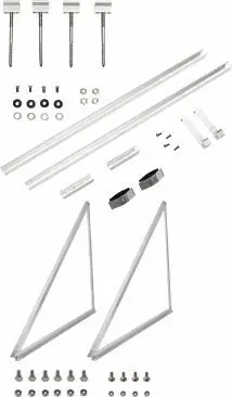 Sichere Zahlung Buderus Erweiterungsset mit Sparrenanker-Set für SKT1.0-s / SKN4.0-s, Aufständerung 7739610085