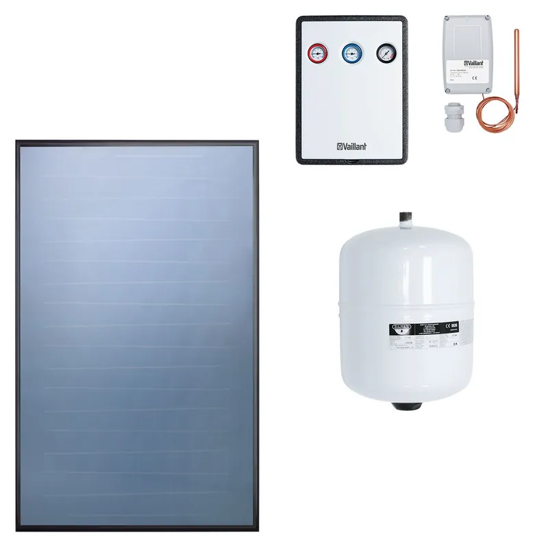 Vaillant Solaranlage 9.607/6, 7,53m² auroTHERM plus VFK 155/2 V, VMS 70 0010042389 Top-Seller