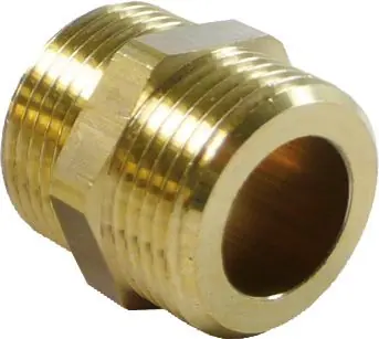 Markenprodukt Buderus AEROLINE® Doppelnippel 5/4″ x 5/4″ für Rohr DN 25 8718532194